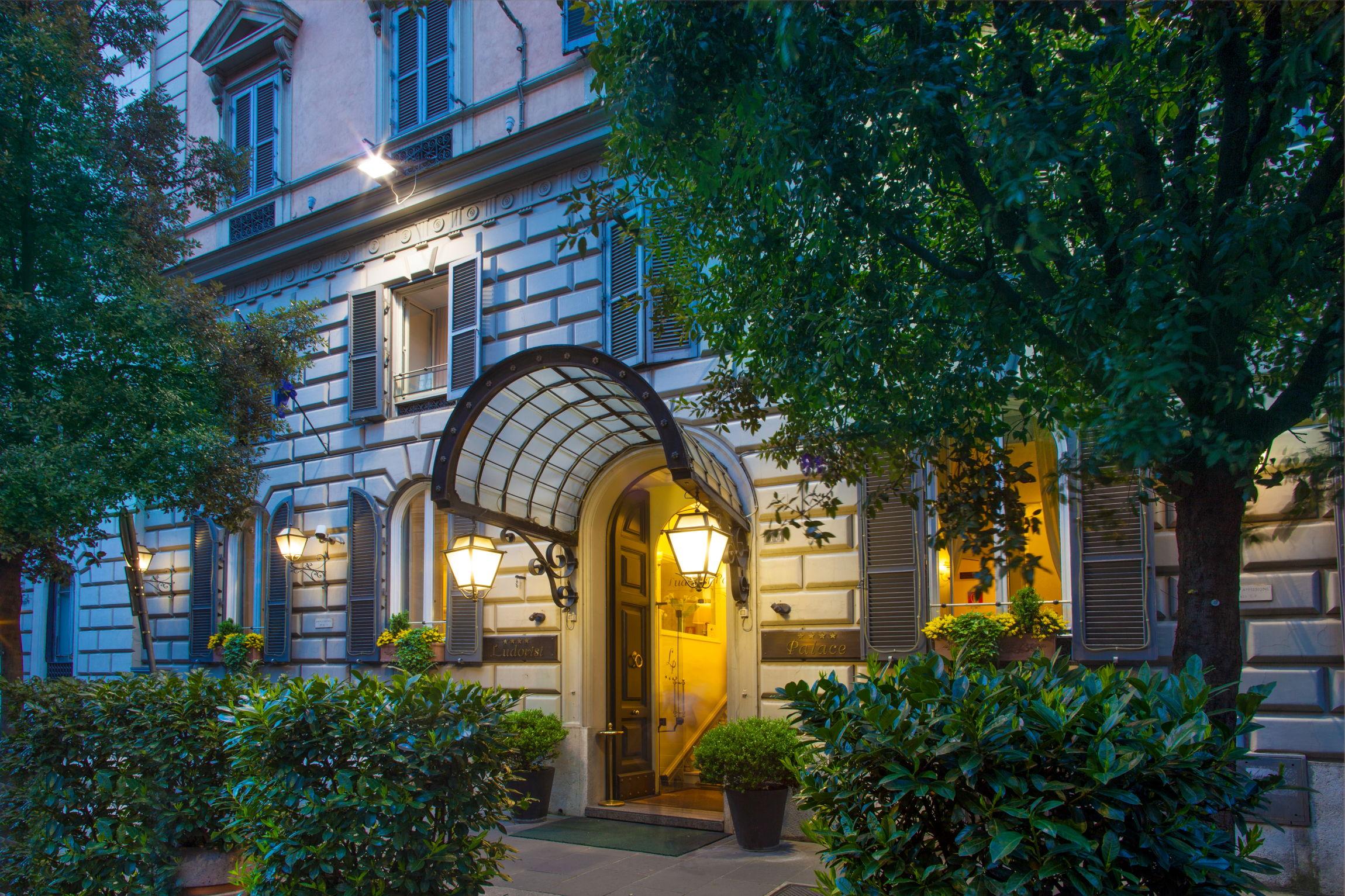 Ludovisi Palace Hotel Roma Exterior foto